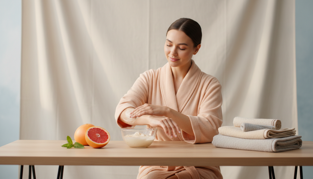Glow salt Spa facial scrub