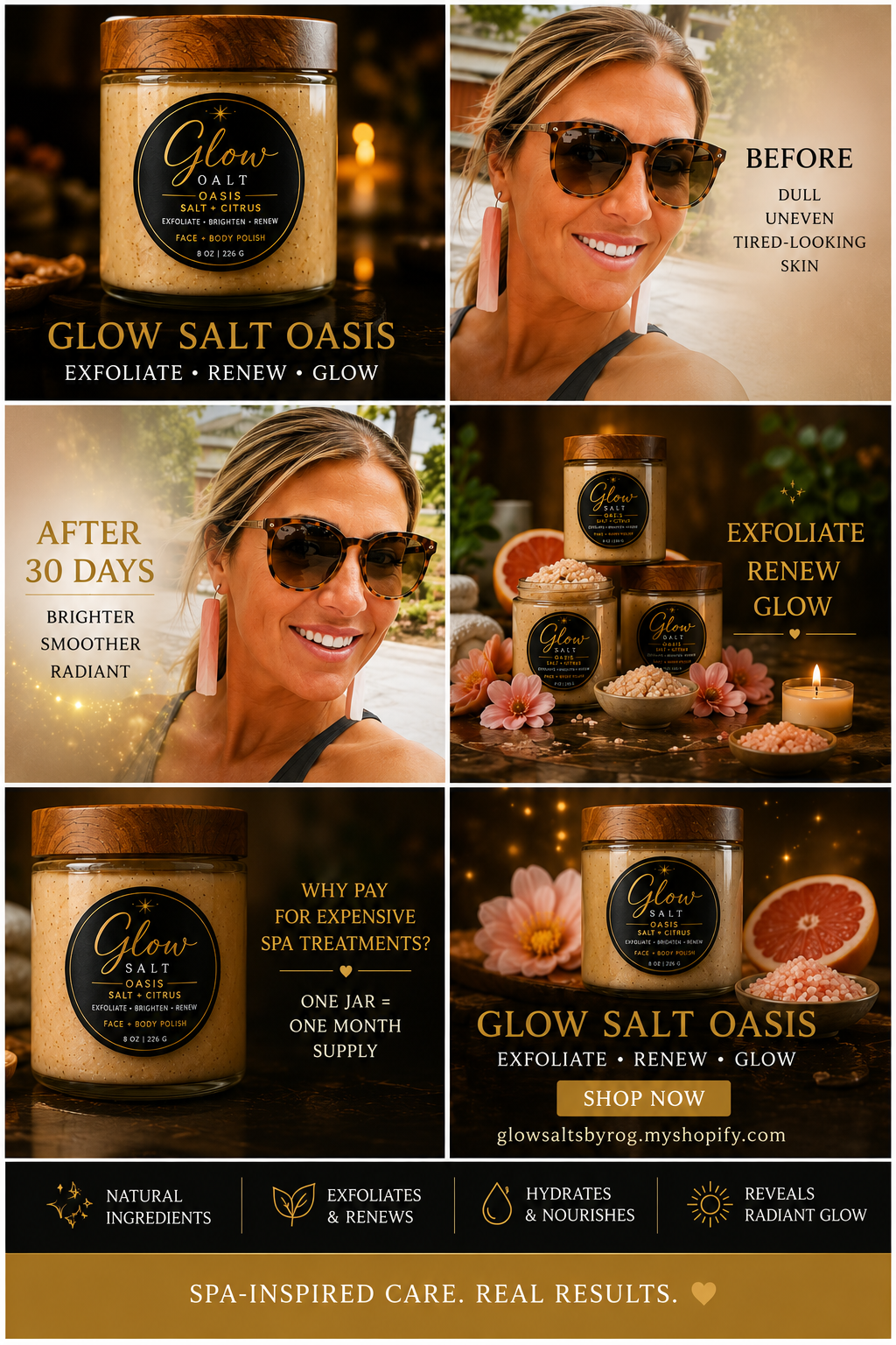 Glow Salt Spa collection